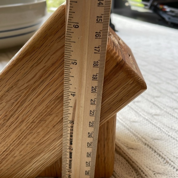 Cutco Knife Block Essentials oak 5 slots 4 Knife. 1 Hole Made USA 4 rubber feet - Picture 7 of 10